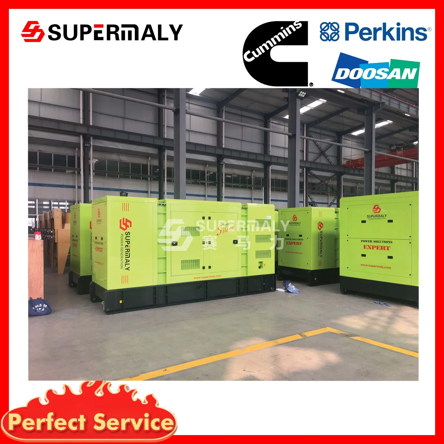 Super-Silent Diesel Generator Sets Suitable for School and Hospitals