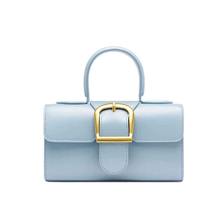 Luxury Fashion PU Leather Ladies Crossbody Hand Bags Designer Brand Hanbag Tote Custom Label Premium Hardware Women Shoulder Bag