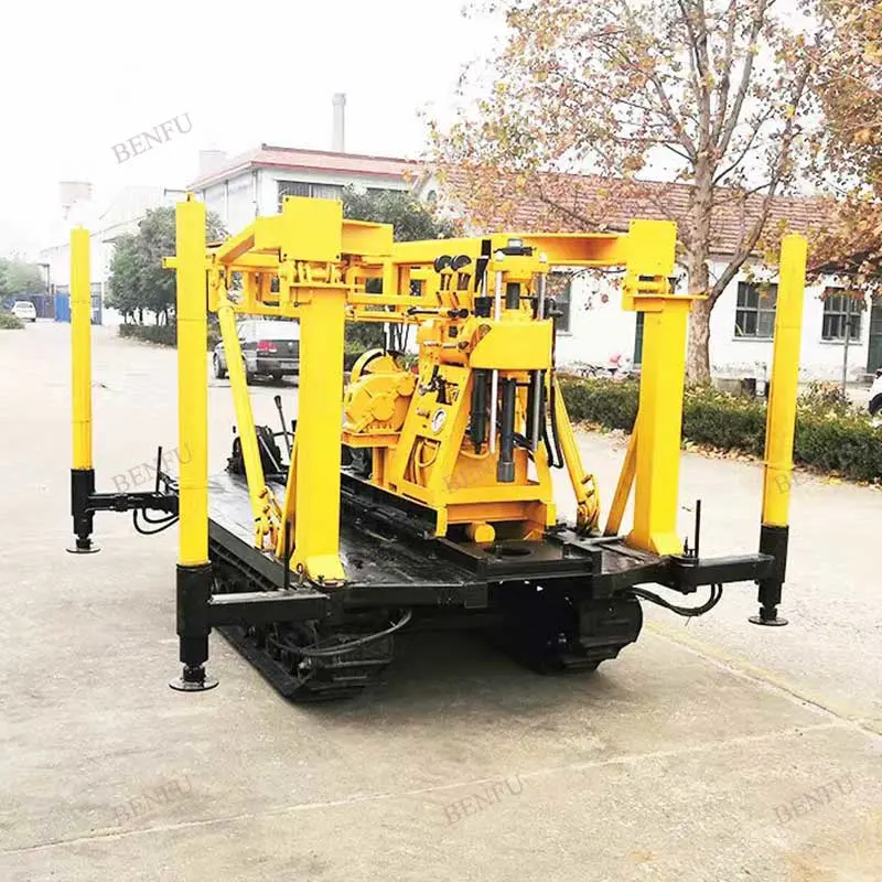 Popular Hydraulic Crawler 180m 200m Water Well Drilling Rigs for Drilling Machine