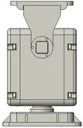 High Accuracy 25kg Load Weight Intelligence Pantilt