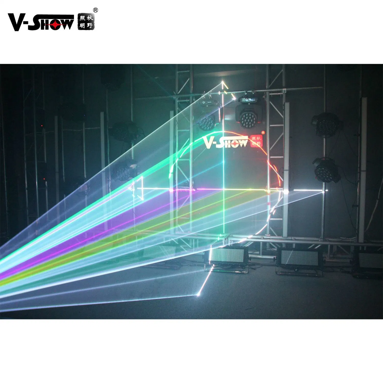 V-Show Meilleur Spectacle de Lumière Laser Projecteur RGB 10 W