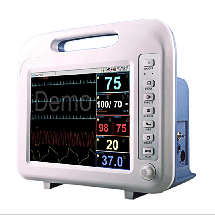 Monitor de paciente multifuncional escena de emergencia Equipo de monitorización de signos vitales