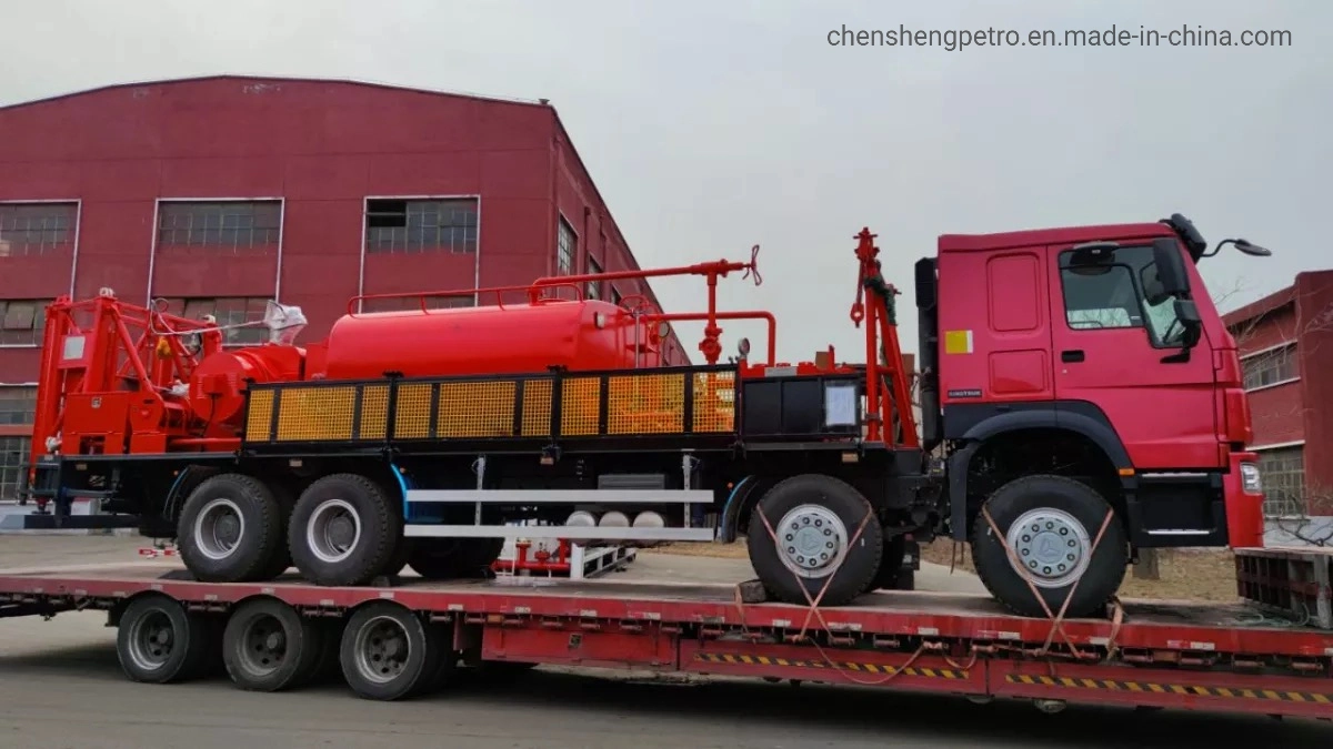 أسطوانة Triplex ذات خط ذاتي FBU Flushing من وحدة 5000PSI مضخة المكبس الخاصة ببئر فلاشينغ و Workover Rig Zyt Petroleum