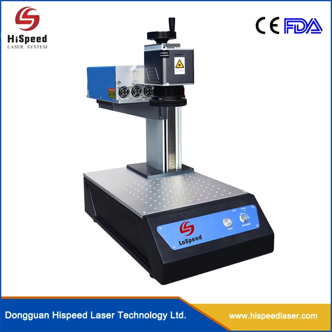 Cold Process Desktop Charger Products Laser Marking Machine for Industry Glass