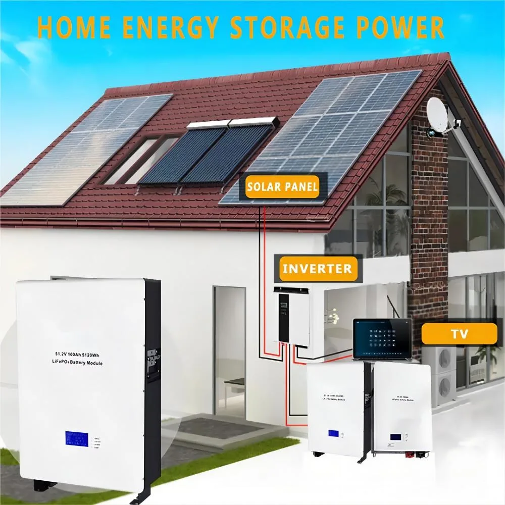 3kw 5kw de energía solar de 10kw Batería de litio del sistema de 51,2V100A 5.120 de la batería de litio fosfato de hierro de WH