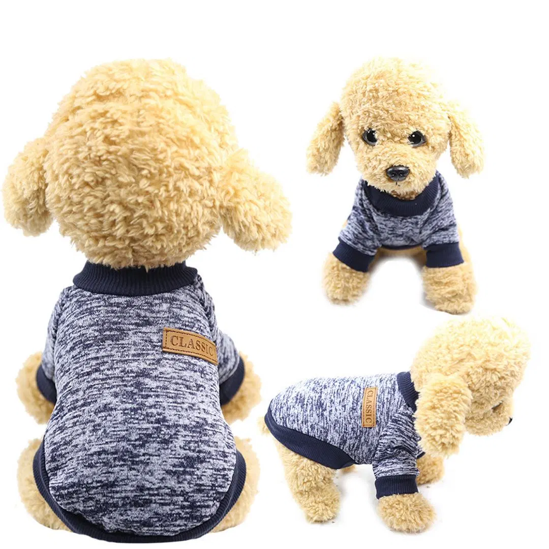 Пэт собака одежду мягкой теплой одежды Пэт свитер собак одежду классического животные экипировка