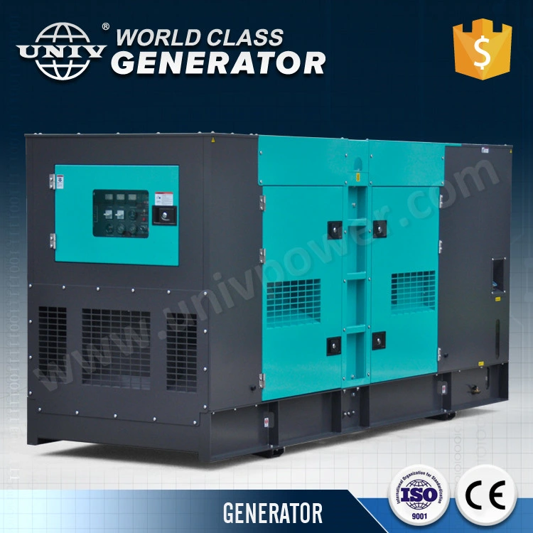 Diseño Denyo Perkins con Stamford silencioso generador diésel de 250 kVA.