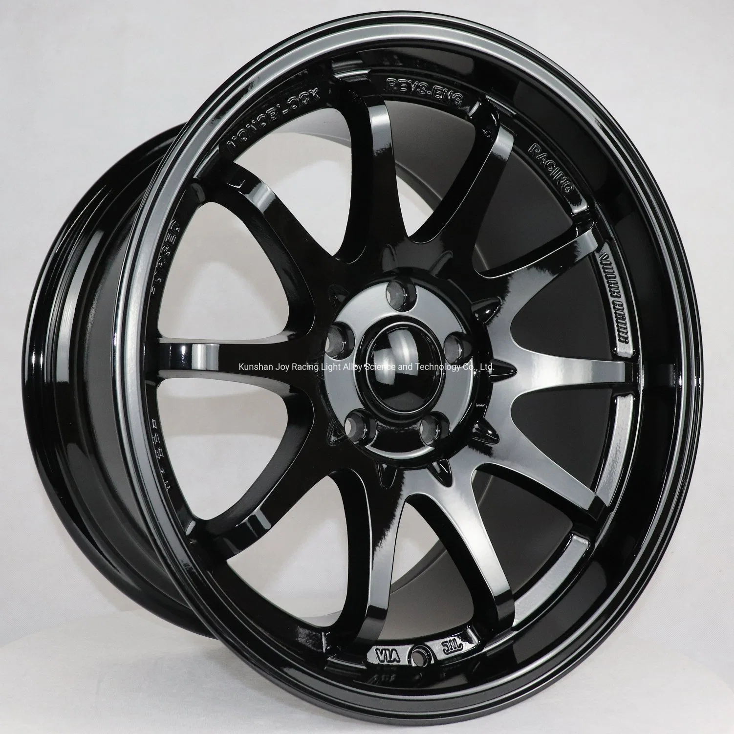 Alloy Wheel for 4X4 Super Wide Glossy Black