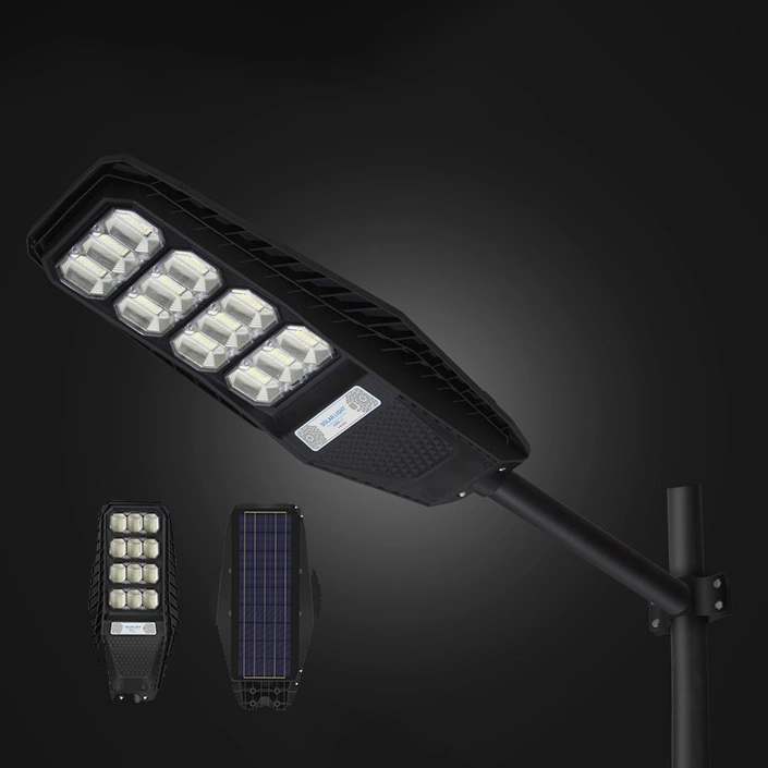 ABS Solar todo en una calle luz LED con sensor de movimiento