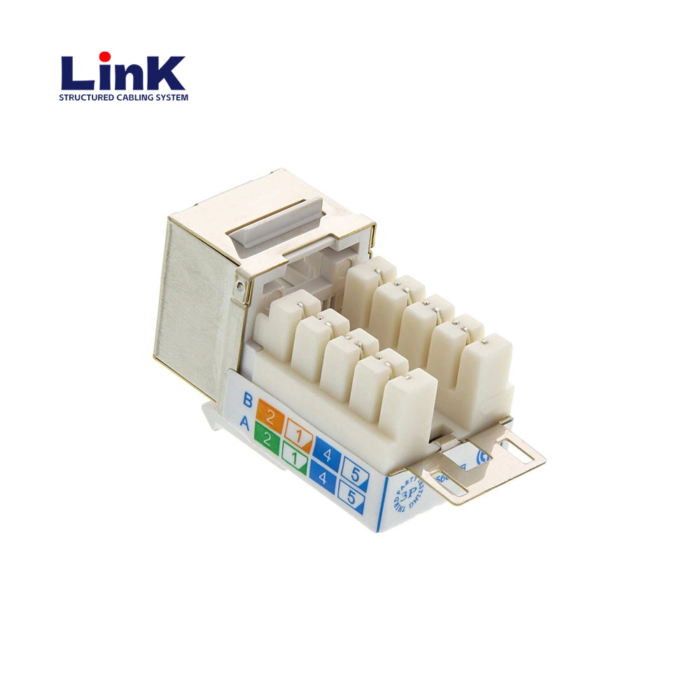 Cat5e CAT6A blindaje RJ45 CAT6 Keystone RJ45 Keystone Jack 8p8c Red Keystone Modular