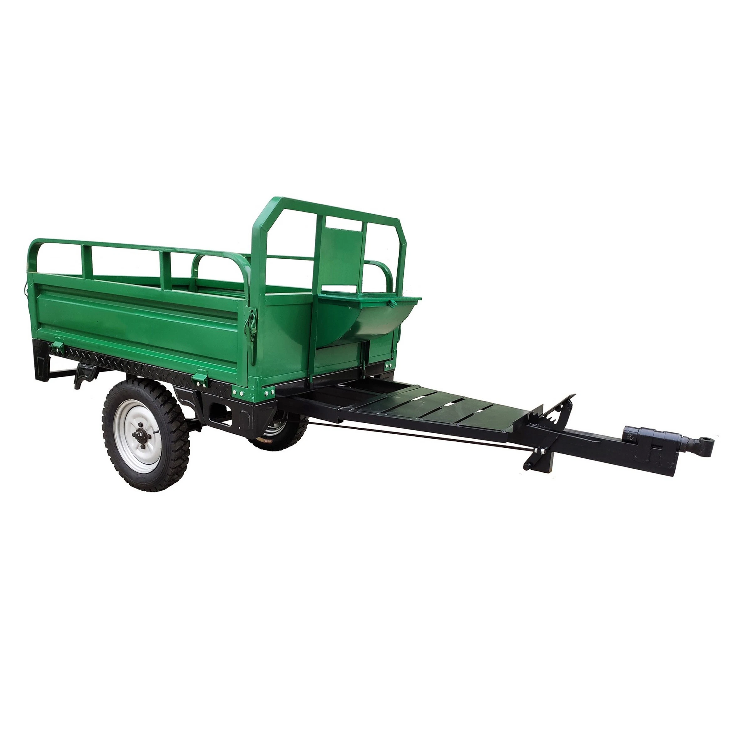 Hot Sale Good Quality Small Farm Trailer Two Wheel Tractor Power Tiller Trailer