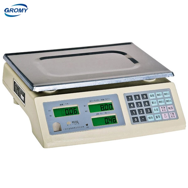 Functional Scale Counter Bench Pricing Weighing Scale Electronic Instrument