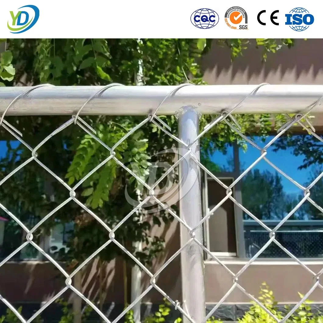 Yeeda Wire Mesh 4 FT Chain Link Fence Manufacturers China Polywire Electric Fence 100 X 100 mm Galvanized Steel Chain Link Fence