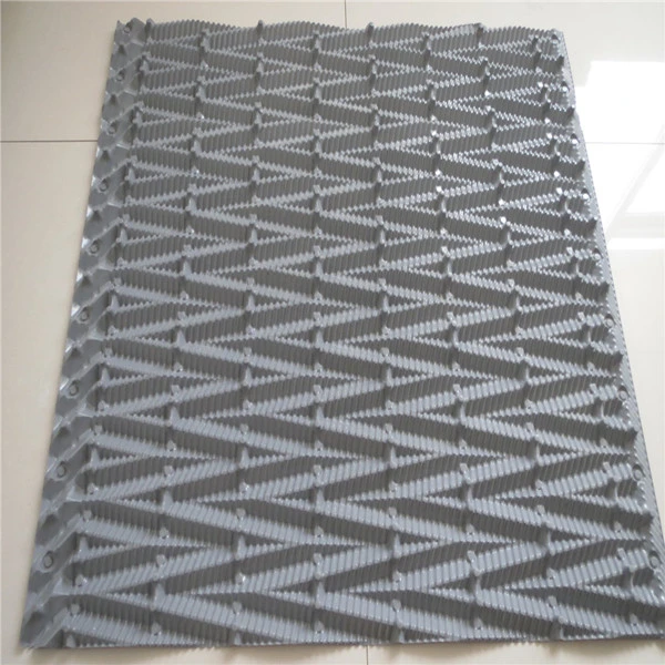 Random Length X Width 730mm Cooling Tower PVC Film Fill Sheet