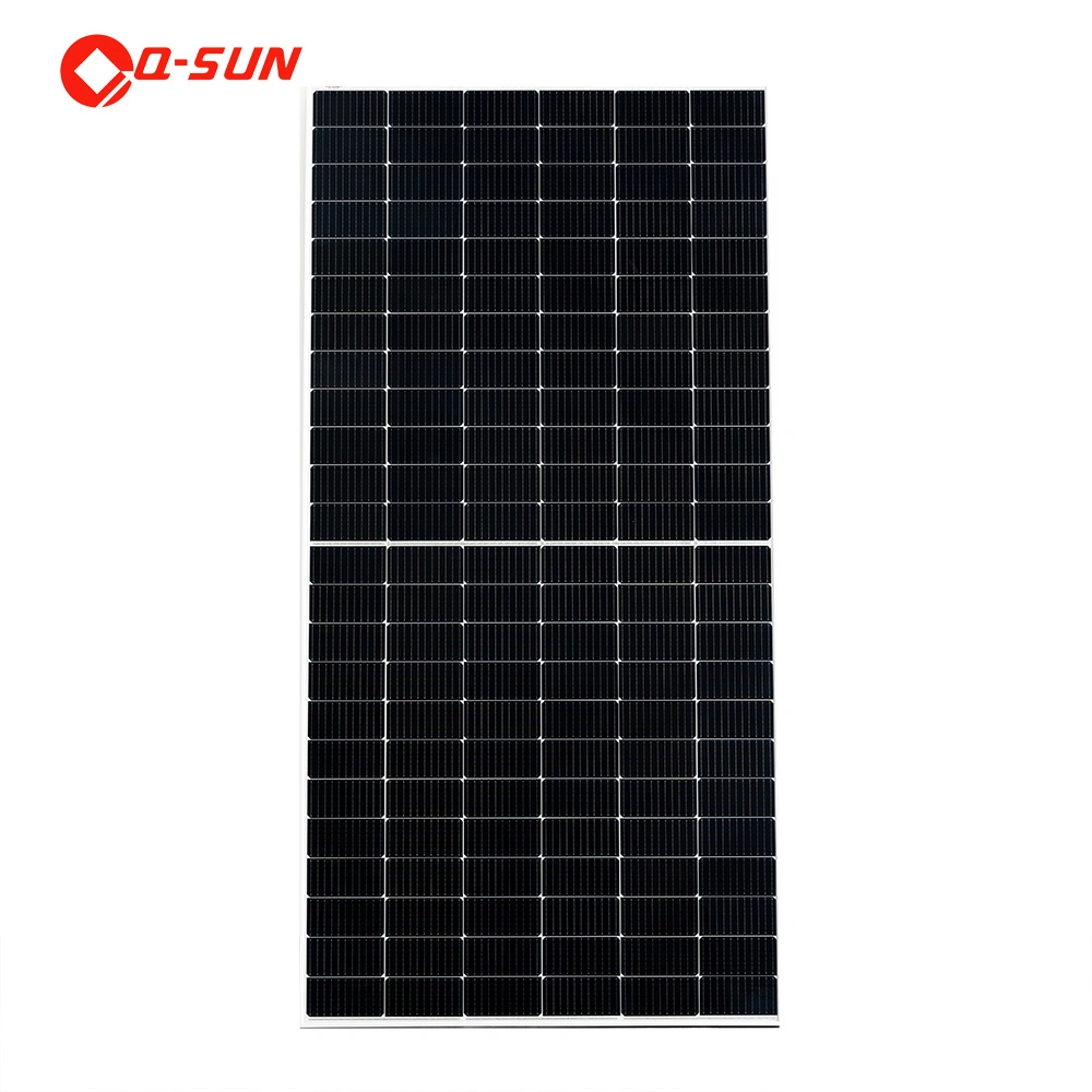 Painel Solar Mono Perc elevada eficiência de vidro único Módulo Solar Cell