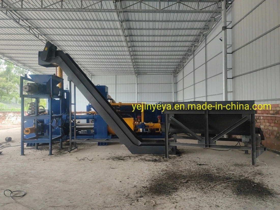 Horizontal Automatic Stainless Steel Chromium Briquette Machine for Smelting