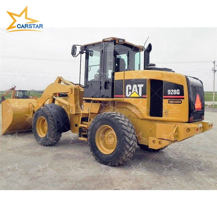 ماكينة التشييد الأصلية ذات الحالة الجيدة للودر بعجل المستخدم من Cat 966e اللودر 938G