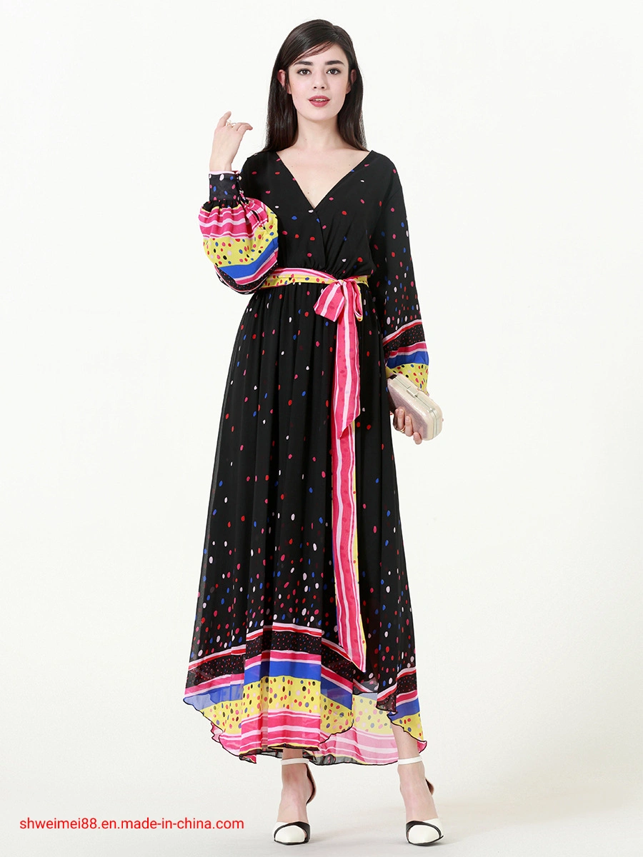 2020 Plus Size Beach Fashion Long Dress Women Clothing African Party Dress Evening Gown