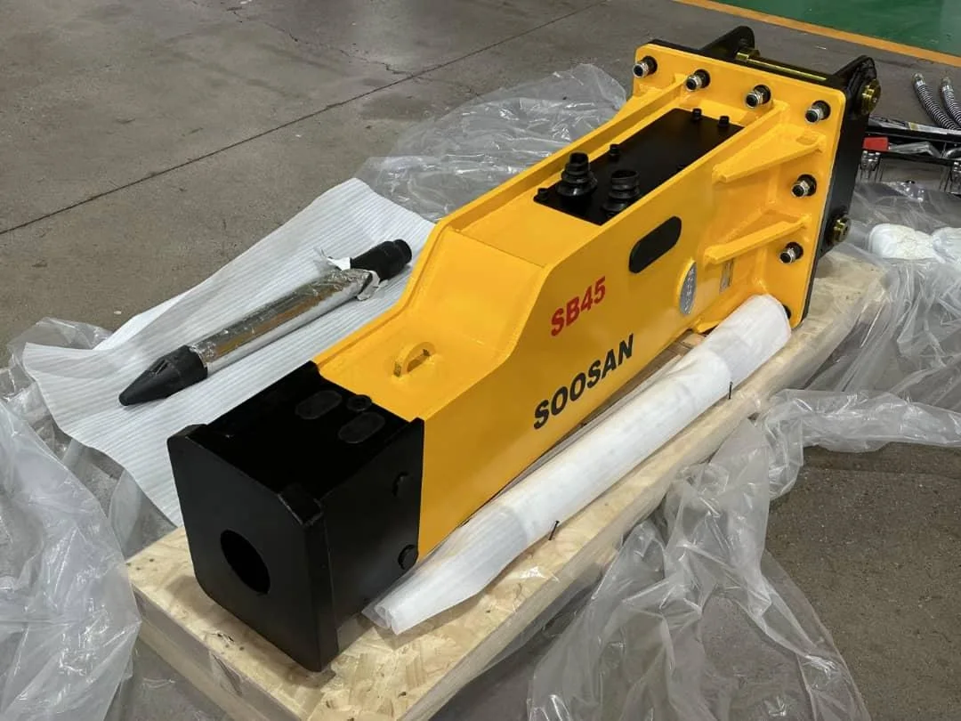 Factory Price Wholesale/Supplier Rock Hammers Soosan Sb45 Demolition Hydraulic Hammer with High quality/High cost performance 