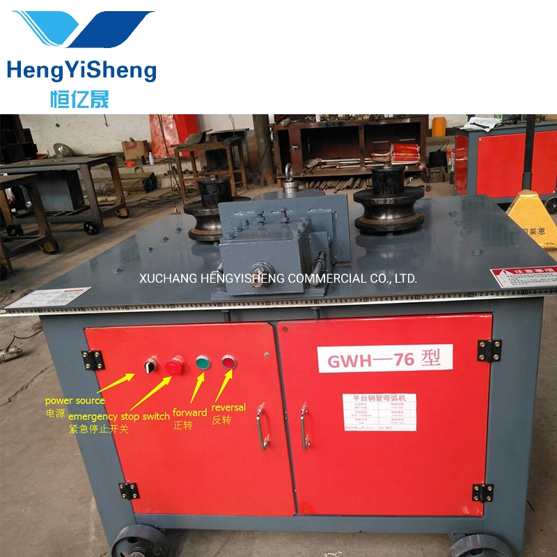 Arc Shape Steel Pipe Carbon Tube Bending Machine for Greenhouse