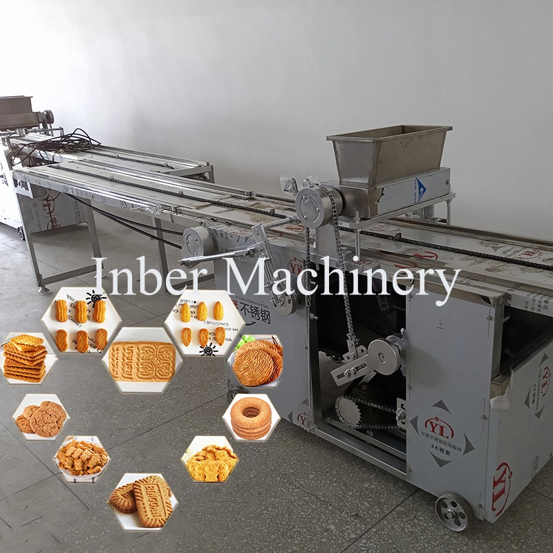 Customized Bakery Hard and Soft Biscuit Making Machine Cracker Cookie Production Line