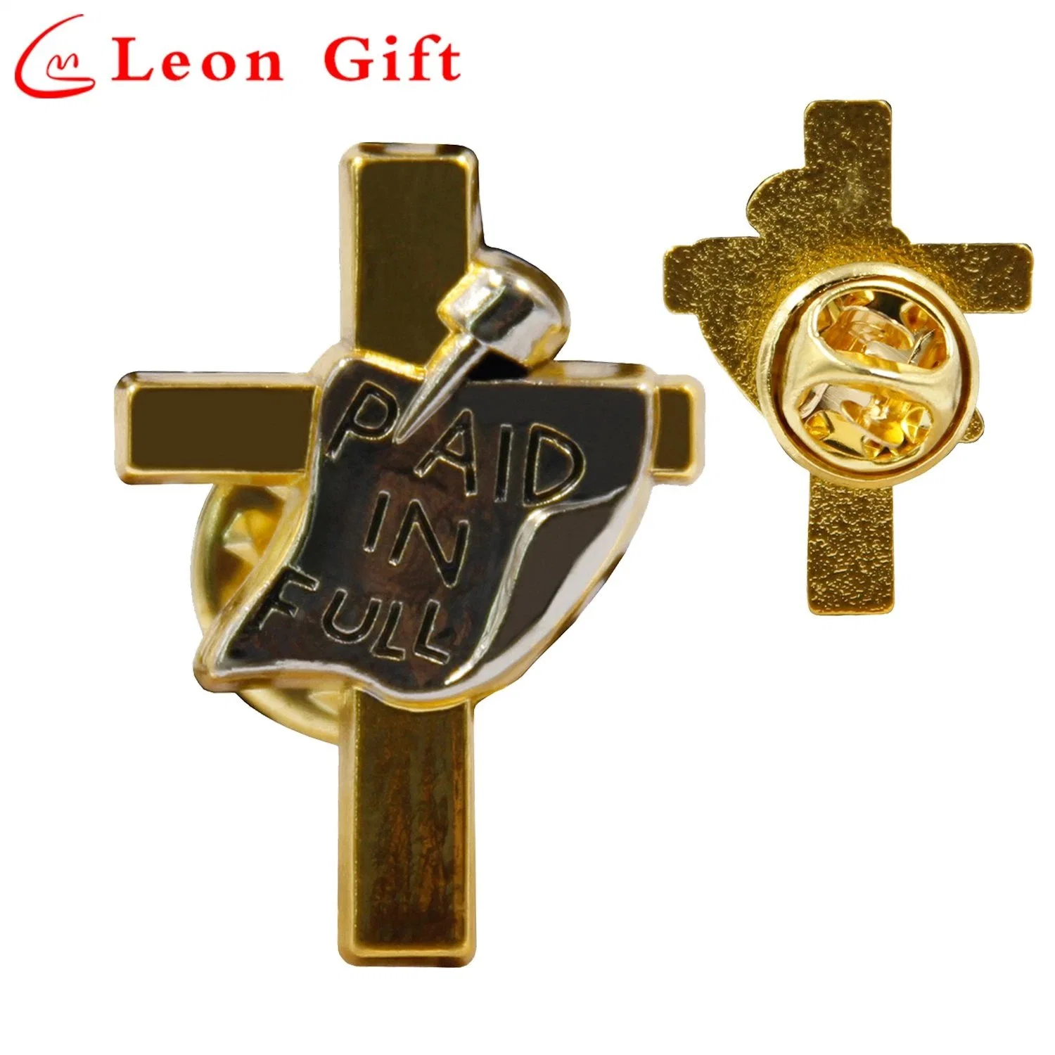 Benutzerdefinierte Sorority Cross Münze Bulk Schmetterling NFL Poppy Gold Stick Pin Metall Revers Pin Abzeichen Custom Metall Brosche Emaille Abzeichen Ansteckstift