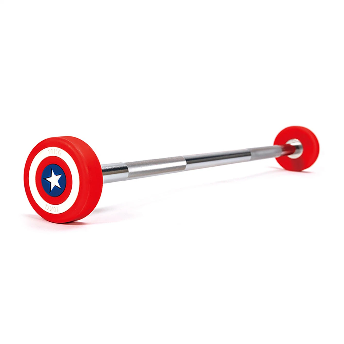 Barbell Captain America CPU Fixed Barbell The Team Barbell