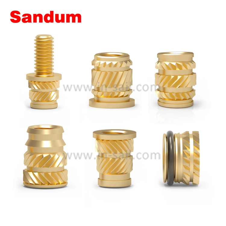 M5 Threaded Insert Heat Staking, Brass Inserts for Plastic Injection