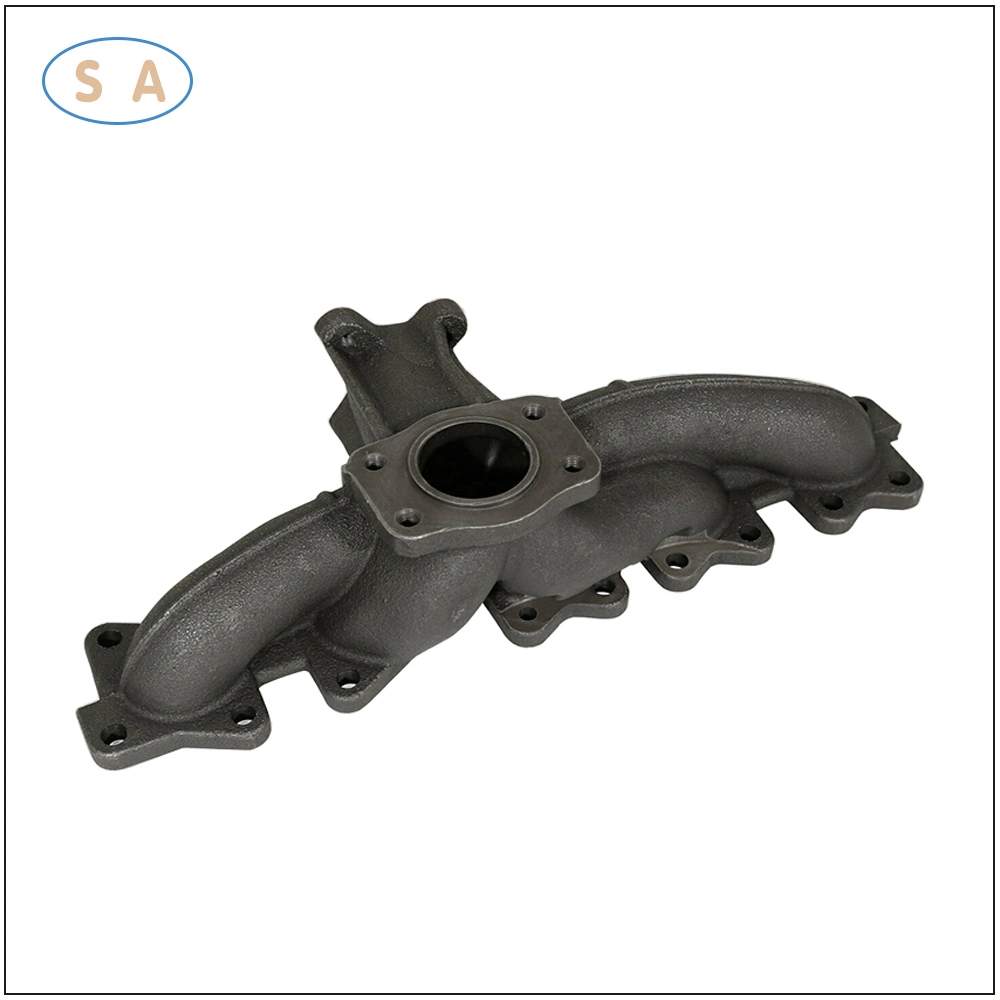 OEM Precision Steel Casting Engine Car Eduction Pipe for Automobile Fittings