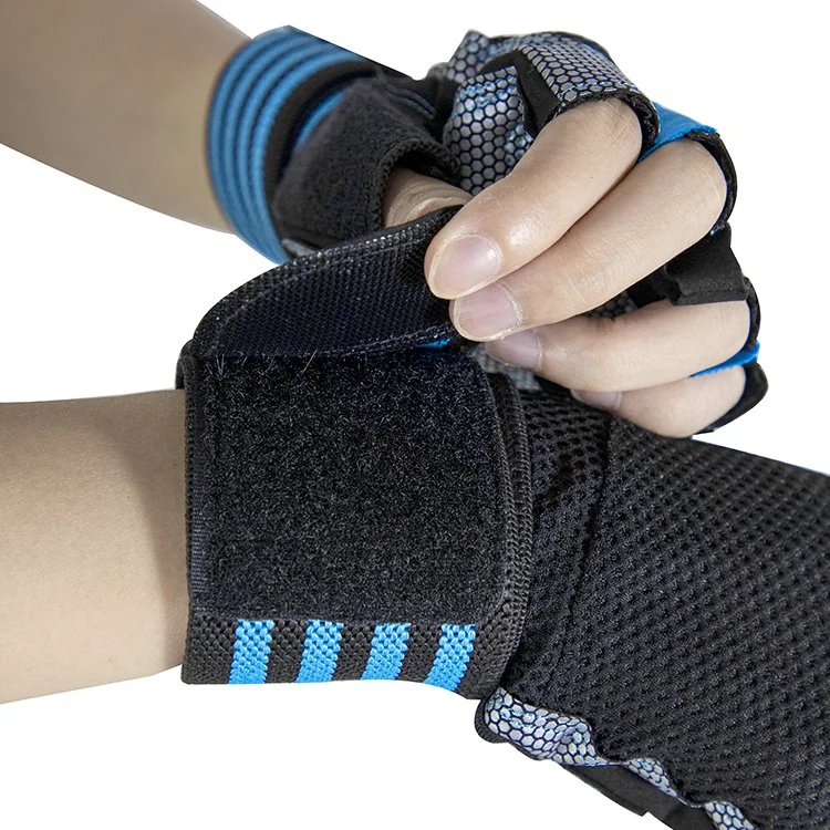 New Style Breathable and Anti-Skid Half Finger Fitness Weightlifting Riding Gloves