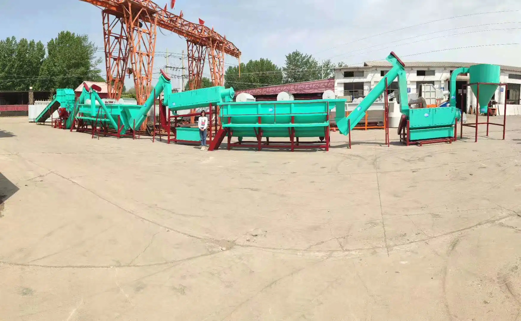 Plastic PP PE HDPE LDPE Film Bottle Soft and Rigid Recycling Washing Line and Equipment