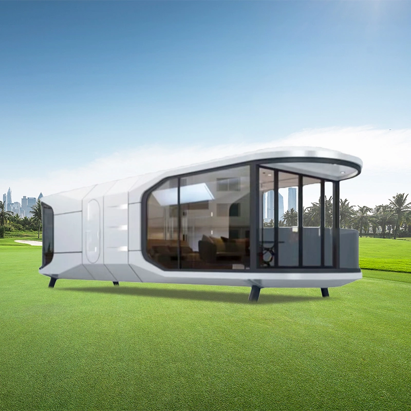Préfabriqué modulaire House Restaurant conteneur House Hotel Chambre à coucher Meubles définit la capsule spatiale
