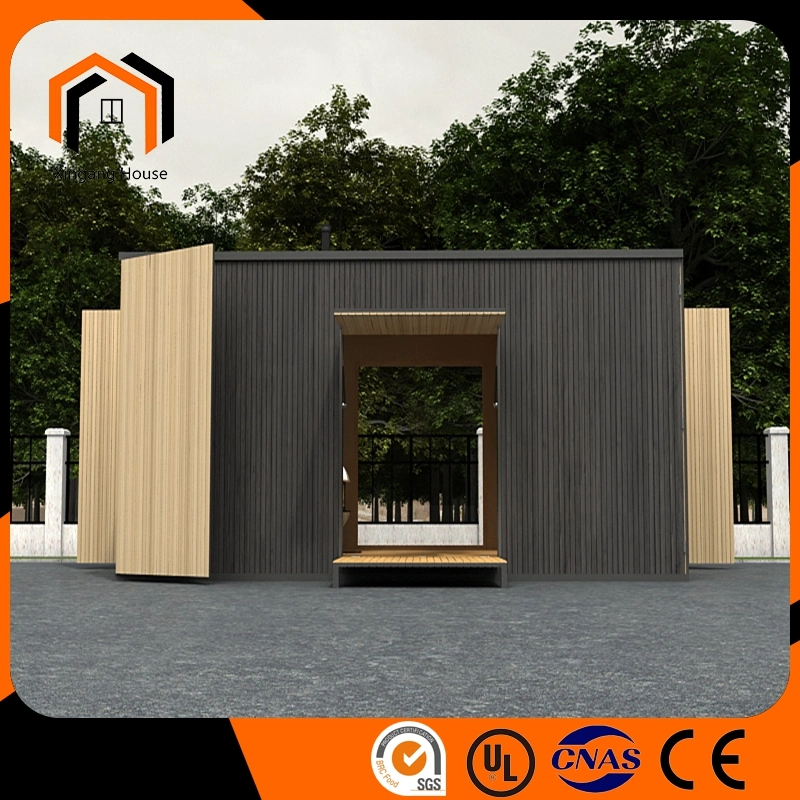 Low Cost Prefab Wood House Modern Home 2 Bedrooms Modular Prefab House