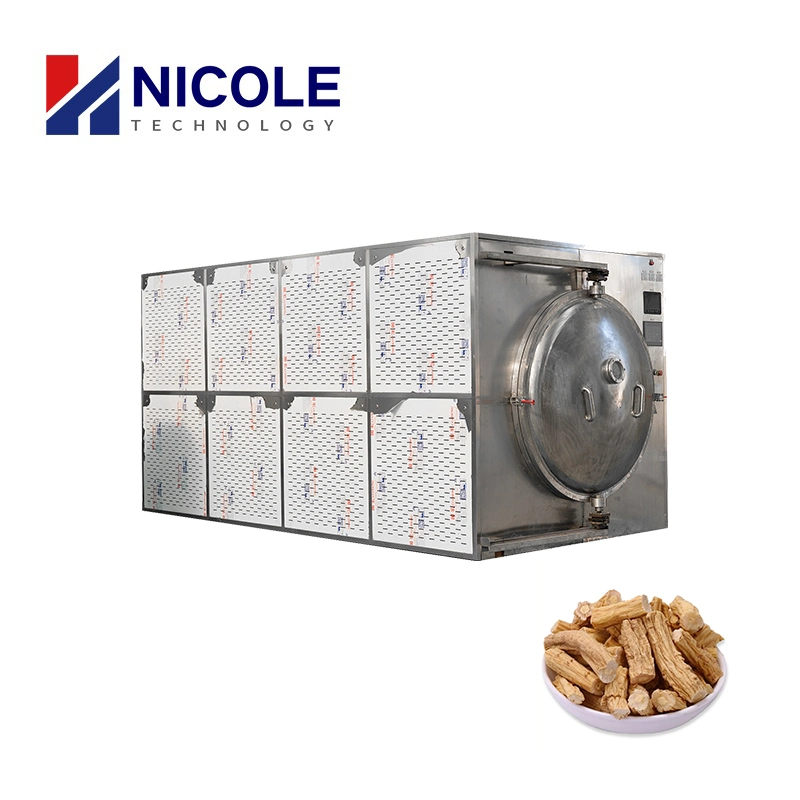 Industrial Microwave Vacuum Dryer Equipment PLC Control for Chemicals