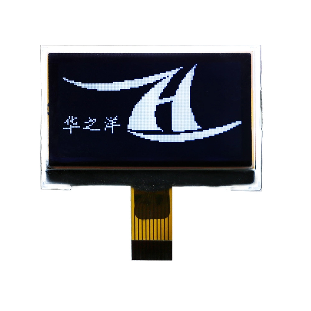 Produit en stock monochrome standard 128*64 Module LCD à matrice de points