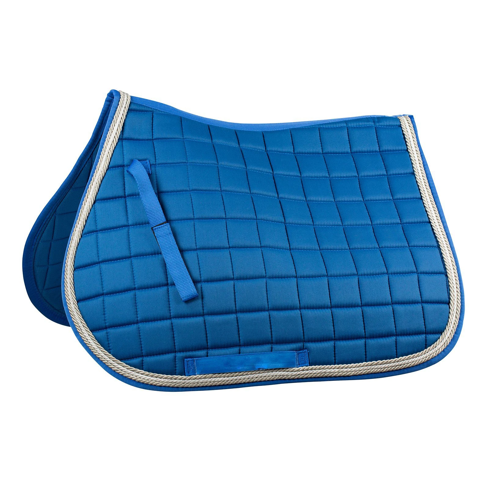 Cavalo personalizado absorção de suor Quilted confortável shockproof Chicote de lã Saddle Equestre Almofadas