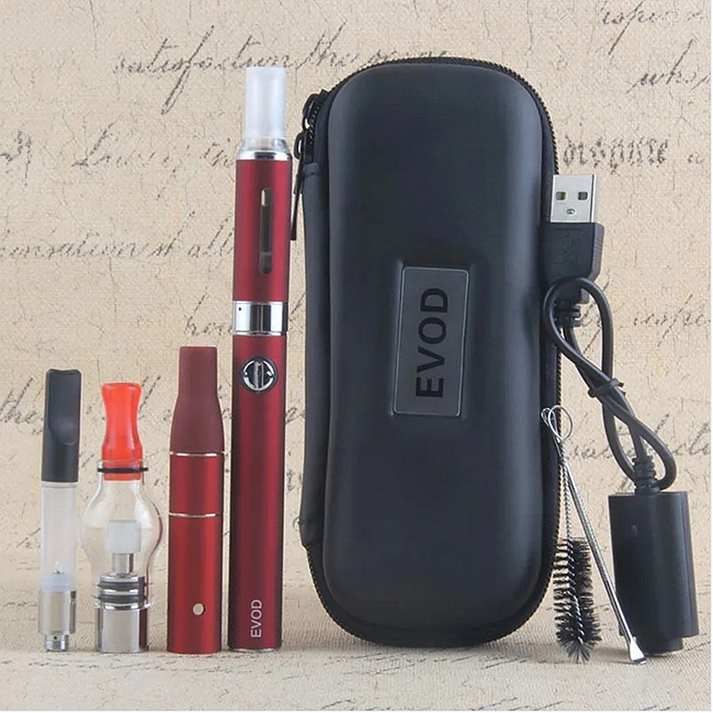 Venda por grosso de venda de fábrica vaporizador de ervas secas Evod Kit 4 em 1