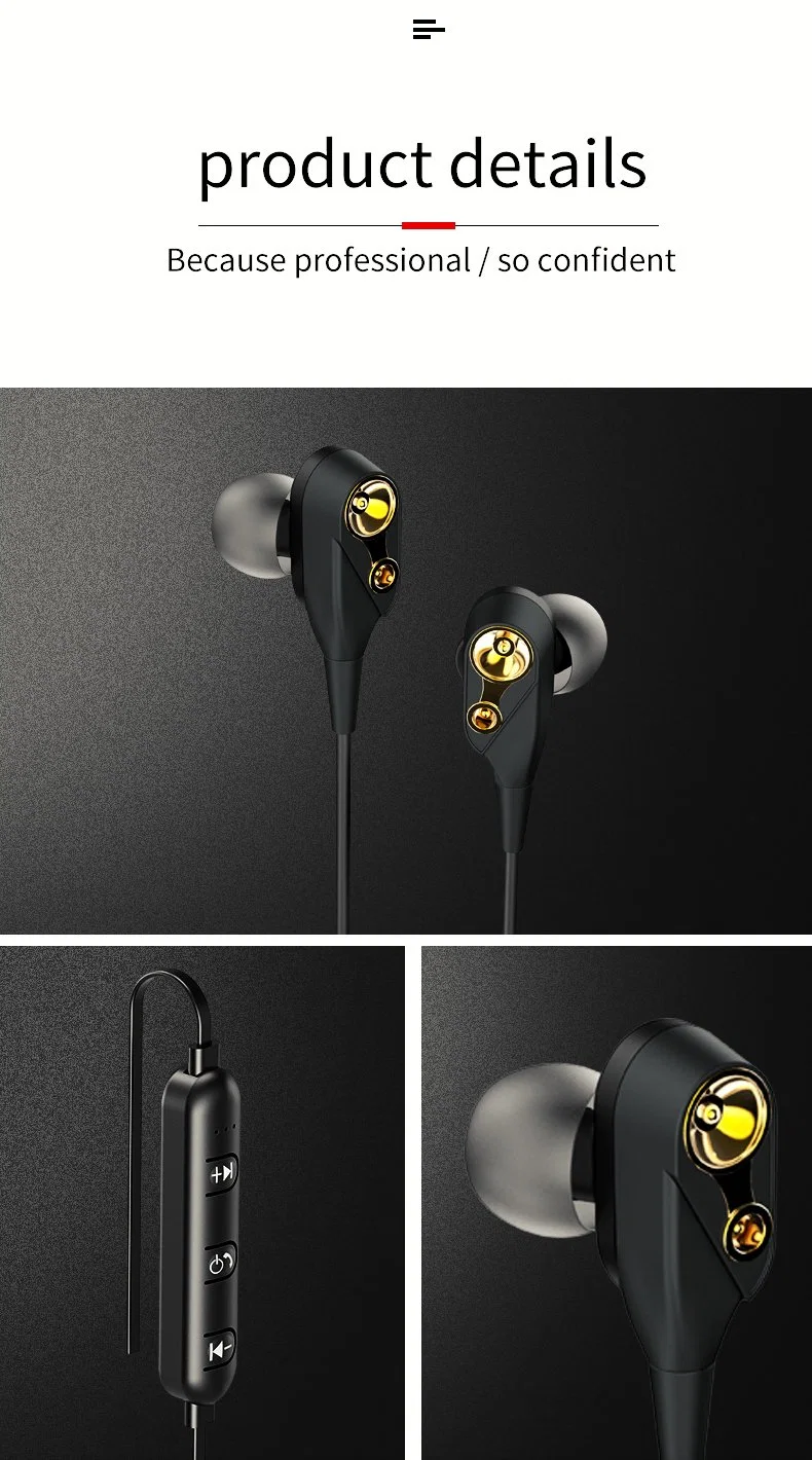SGS 222- la calidad de sonido Hi-Fi de auricular inalámbrico Bluetooth Deportes Música estereofónico