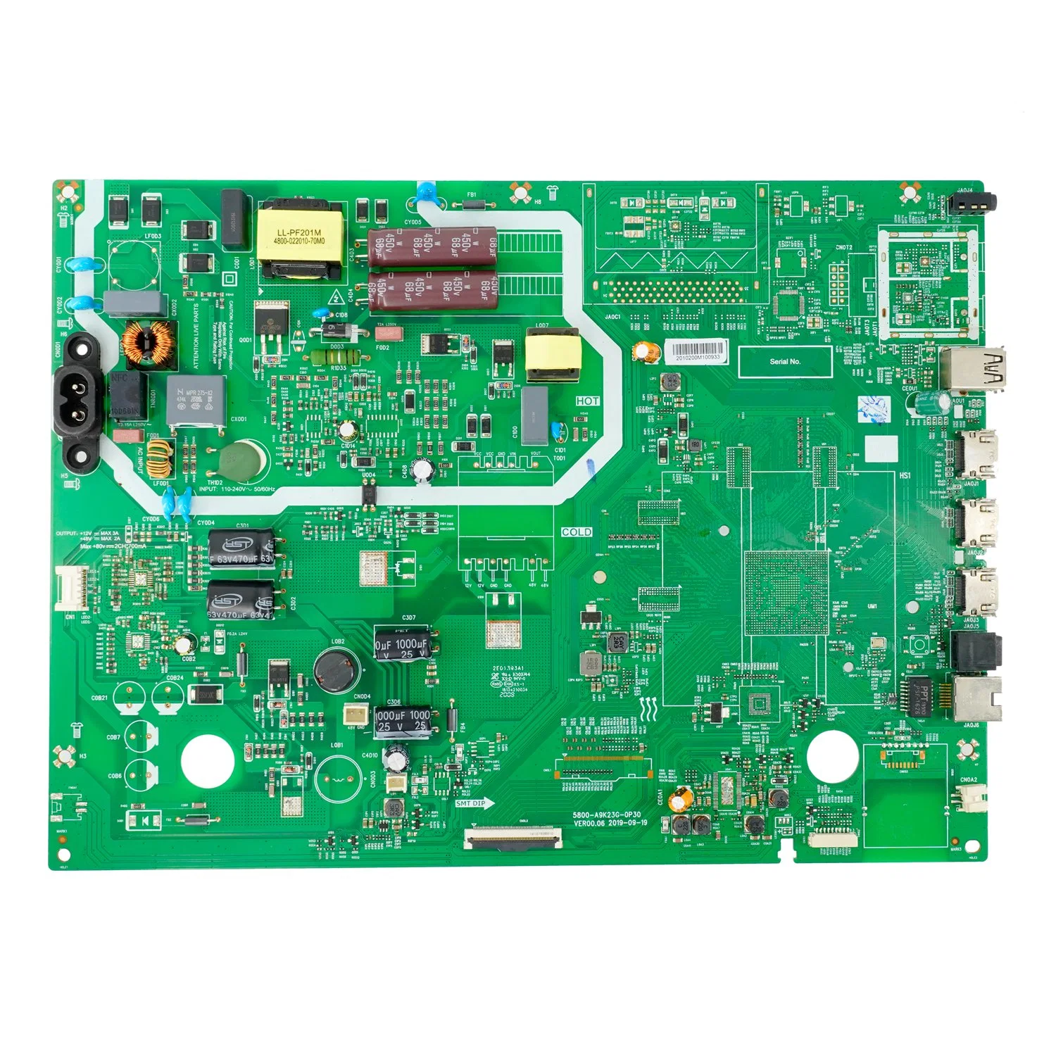 China fabricación OEM Asamblea PCB Tablero electrónico de procesamiento de la placa base