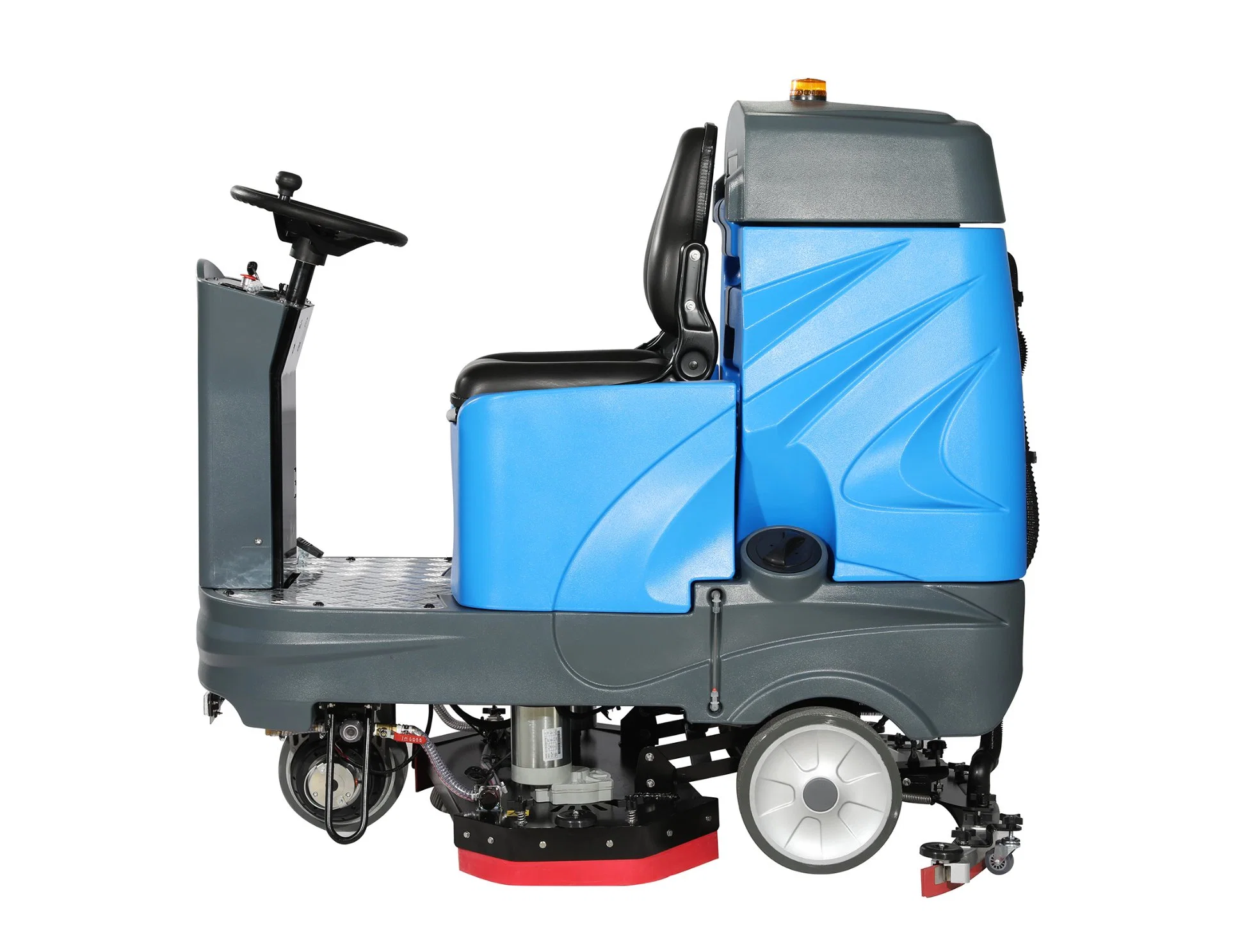 Highest Efficiency Industrial Battery Type Automatic Ride on Floor Scrubber Dryer with Big Tank