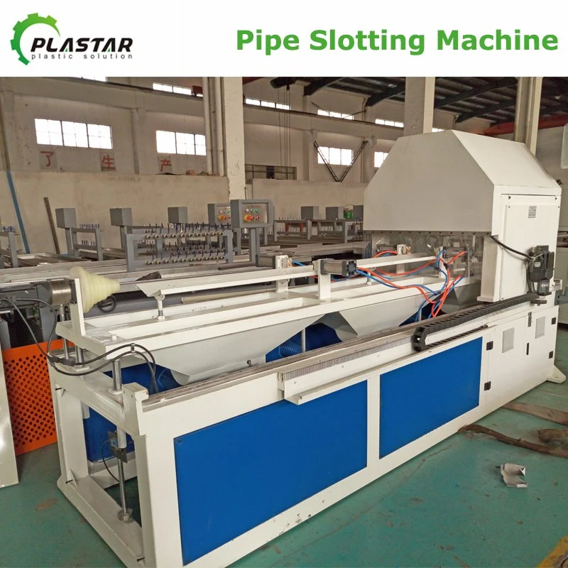 Slotting Machine for PVC PE Plastic Pipe