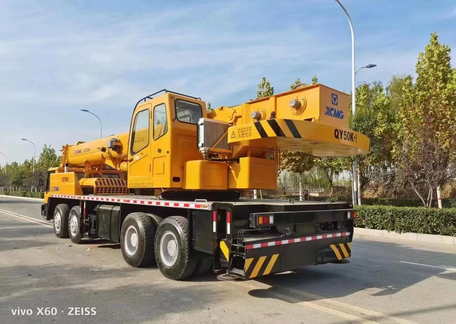 Used Truck Crane Mobile Crane Qy50 5t Chinese Brand Strong Energy Good Working Condition Construction Machinery Qy50kc