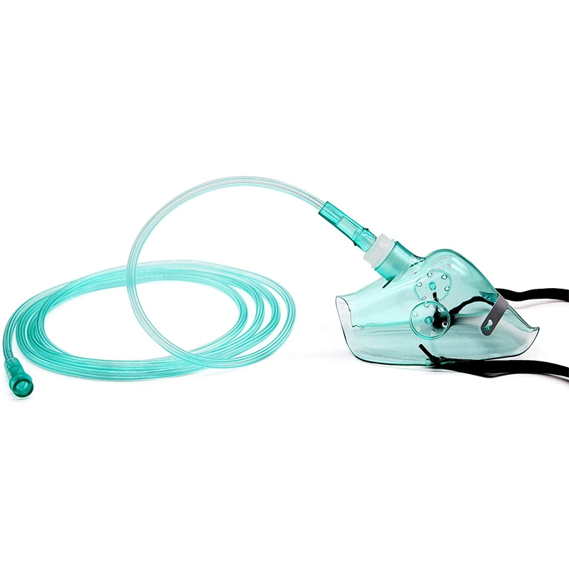 Medical Supply PVC Oxygen Mask Kit with Oxygen Tube