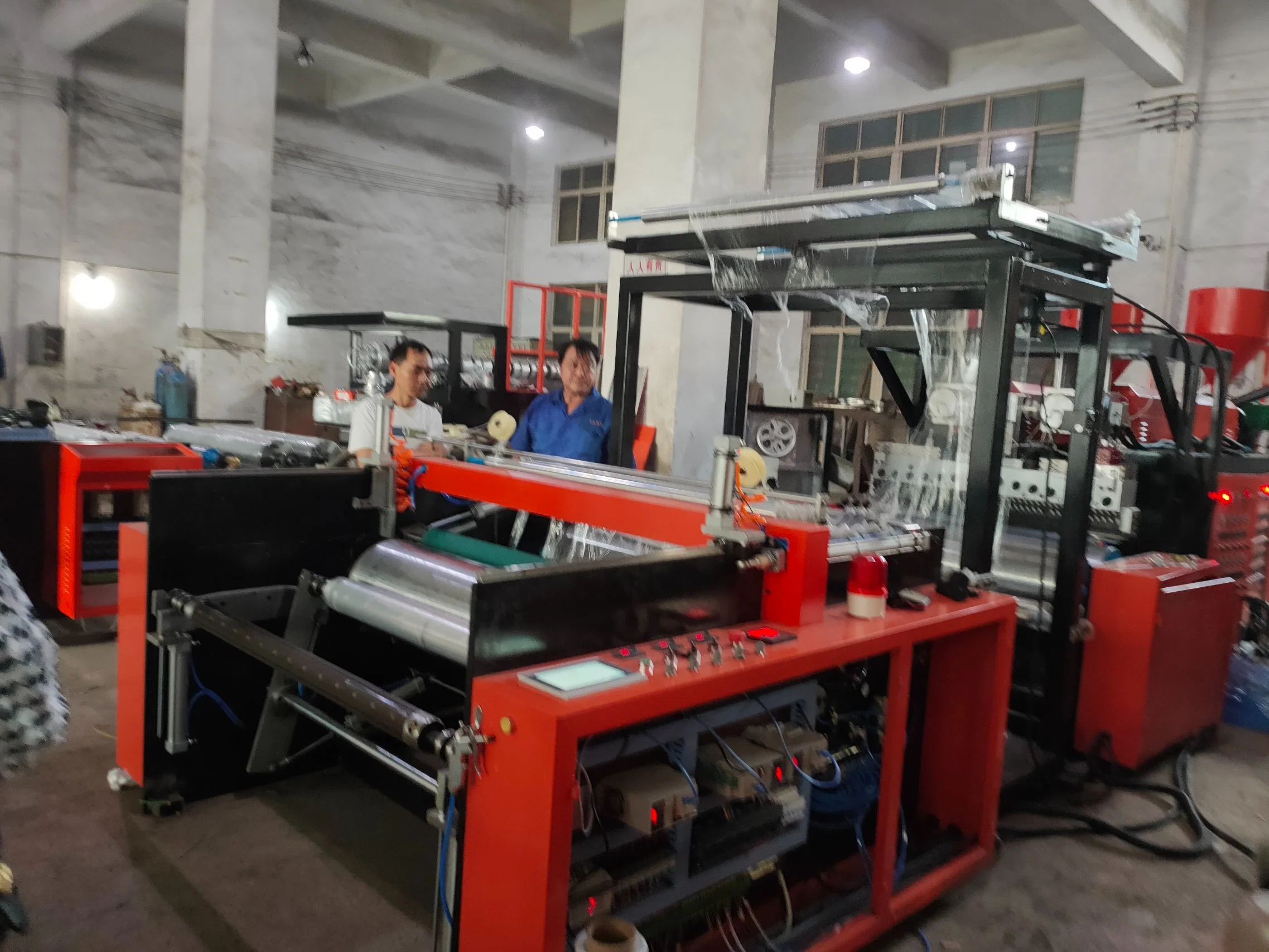 Fully Automatic Plastic Stretching Cling Film Machine Production Line