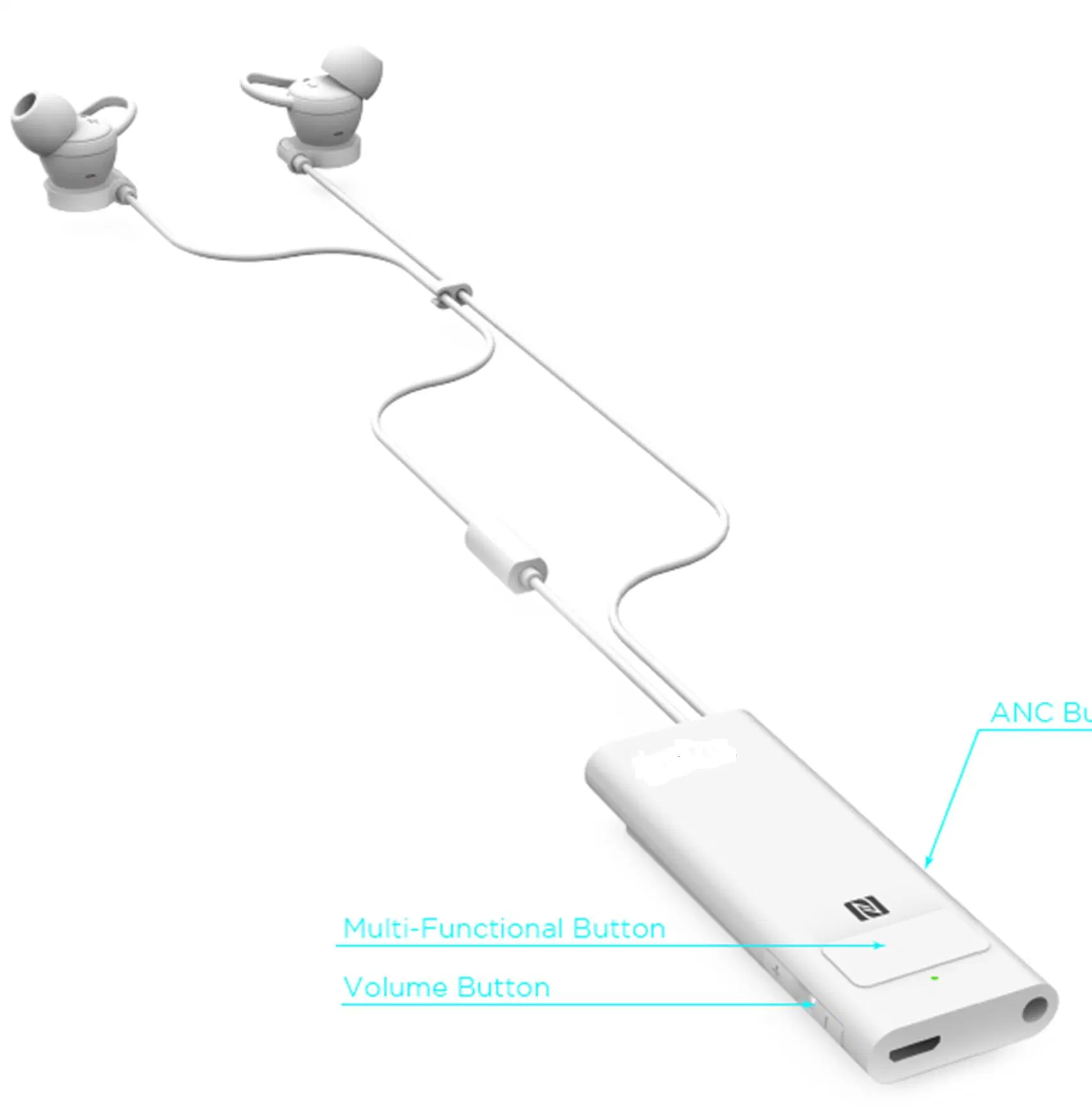 in-Ear Anc Active Noise Cancelling Headphones