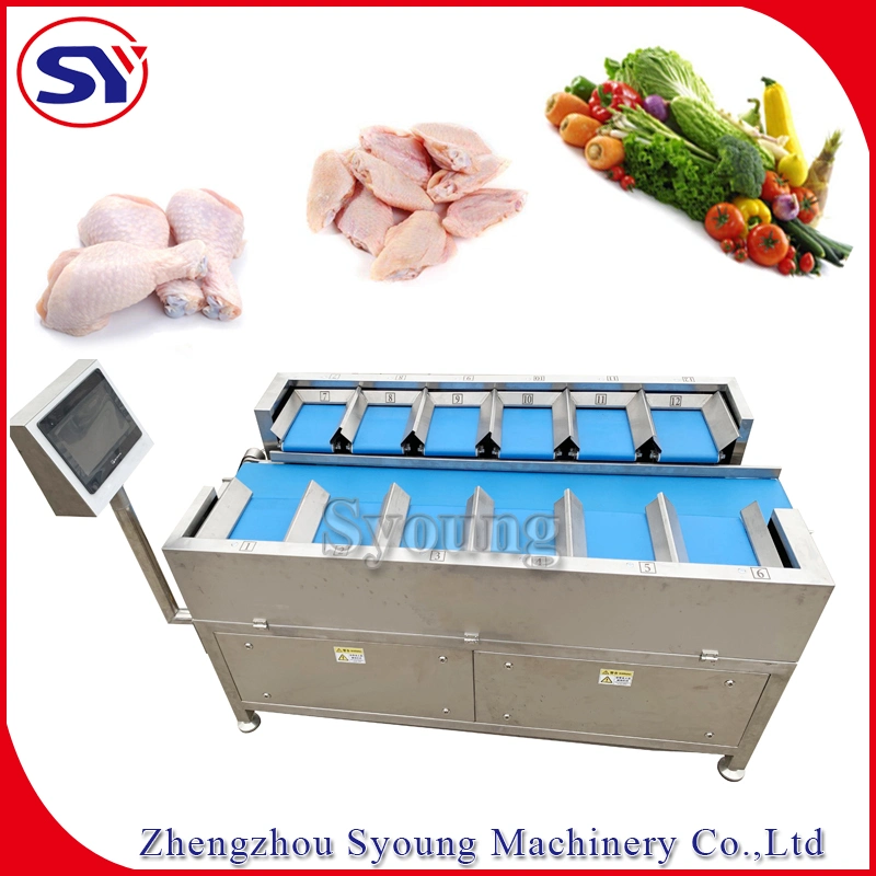 Fish Digital Combination Weighing Scale Conveyor