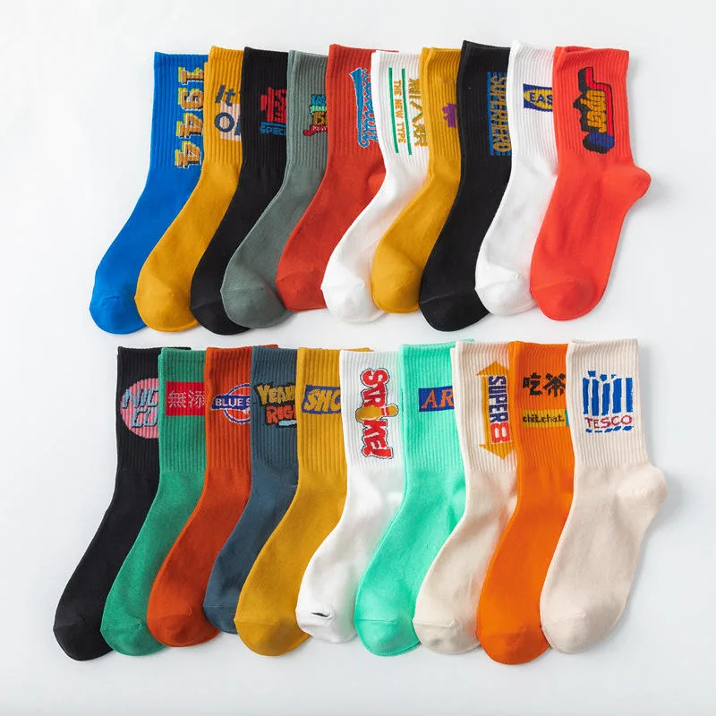 Xianghui Meilleure vente 100% coton Hommes Sport Chaussettes personnalisées Logo Unisexe Athlétique Sneaker