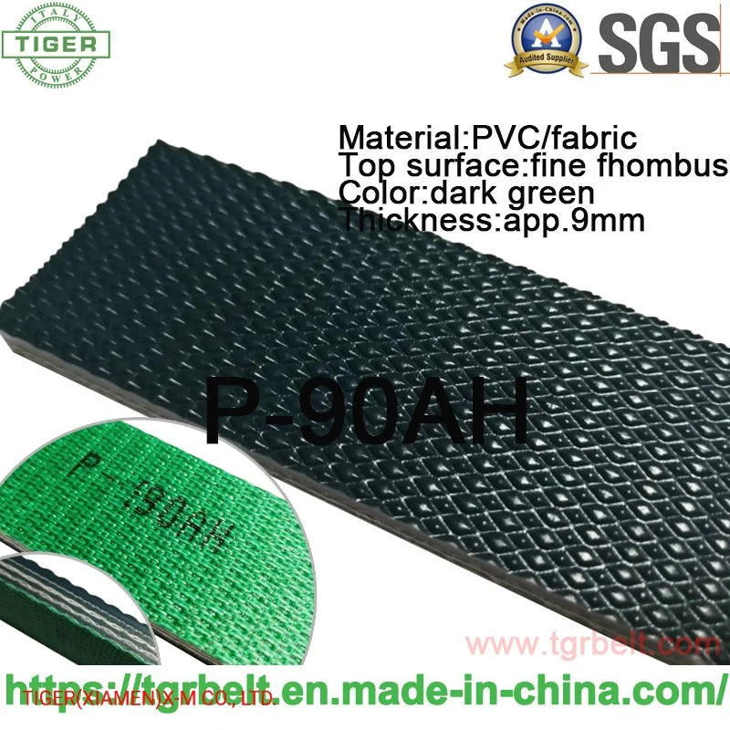 Fábrica da China correia de polimento personalizada de PVC de 9,0mm para instalações de granito