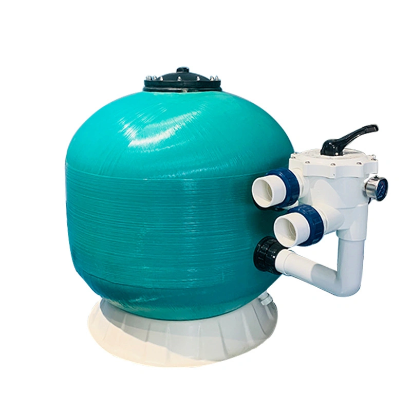 Multi Valves Rapid Swimming Pool Fiberglass Tank Top Mount Water Well Sand Filter for Pool Water Cleaning