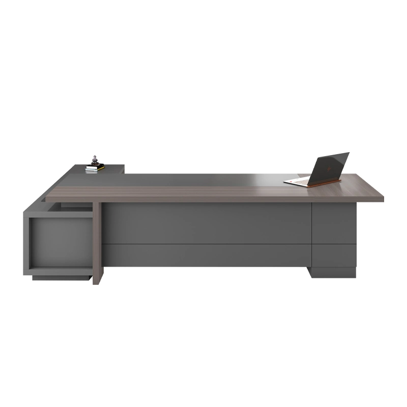 New Product L-Shaped Industrial Style Executive Office Desk Furniture